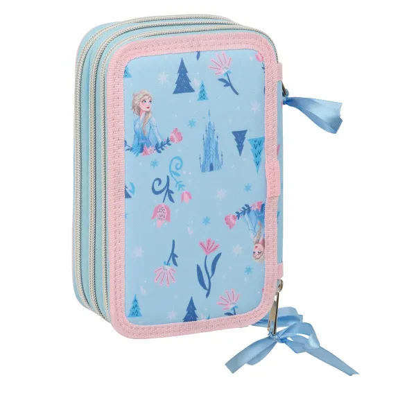 Skolas Penālis ar Piederumiem Frozen Ice magic Gaiši Zils 12,5 x 19,5 x 5,5 cm 37 Daudzums