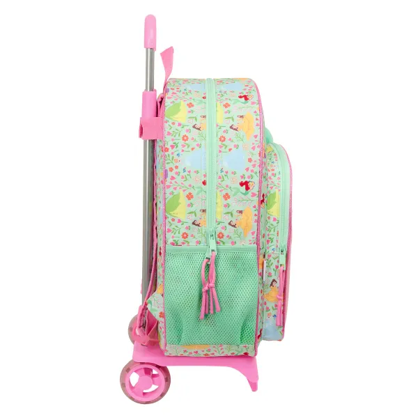Skolas soma Disney Princess Bloom Zaļš Rozā 33 x 42 x 14 cm