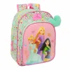 School Bag Disney Princess Bloom Pink Aquamarine 26 x 34 x 11 cm