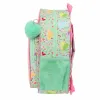 School Bag Disney Princess Bloom Pink Aquamarine 26 x 34 x 11 cm