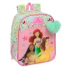 Skolas soma Disney Princess Bloom Zaļš Rozā 22 x 27 x 10 cm