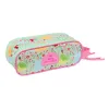 Double Carry-all Disney Princess Bloom Green Pink 21 x 8 x 6 cm