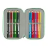 School Case with Accessories Disney Princess Bloom Pink Aquamarine 12,5 x 19,5 x 5,5 cm 37 Pieces