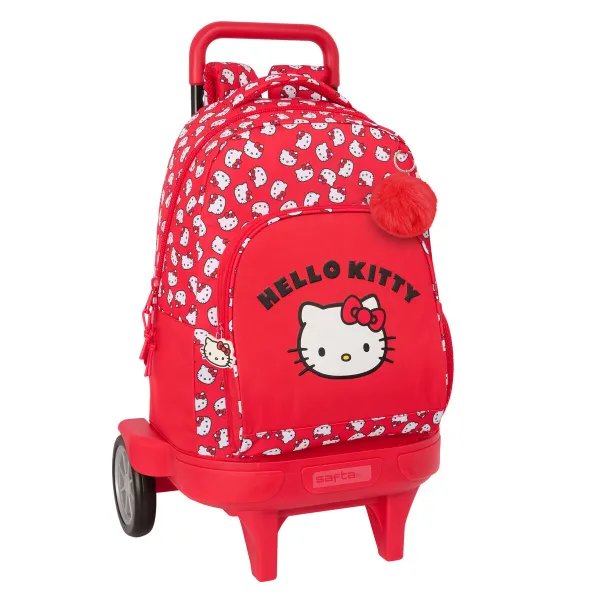 Школьный рюкзак Hello Kitty Iconic Белый Красный 33 x 45 x 22 cm
