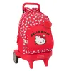 Mokyklinis krepšys Hello Kitty Iconic Balta Raudona 33 x 45 x 22 cm