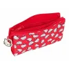 Ceļasoma Hello Kitty Iconic Balts Sarkans 22 x 12 x 3 cm