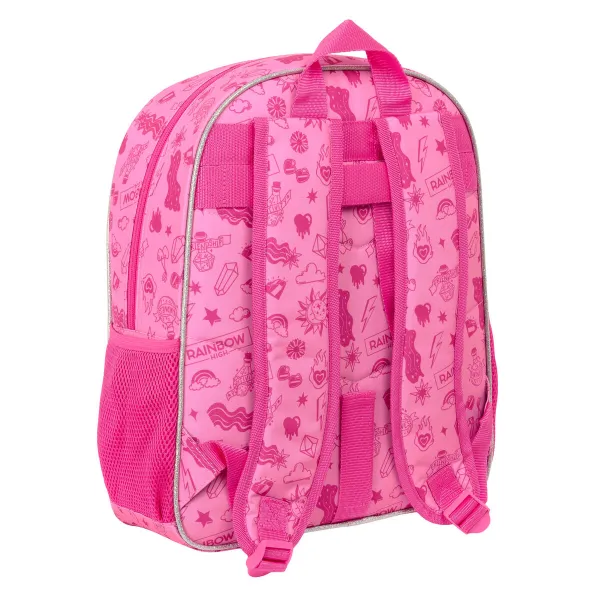 Школьный рюкзак Rainbow High Shine Разноцветный 32 x 38 x 12 cm