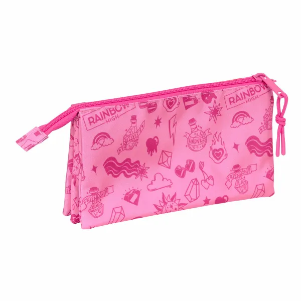 Holdall Rainbow High Shine Multicolour 22 x 12 x 3 cm