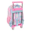 School Rucksack with Wheels Barbie Painterly Pink Sky blue 26 x 11 x 67 cm 26 x 34 x 11 cm