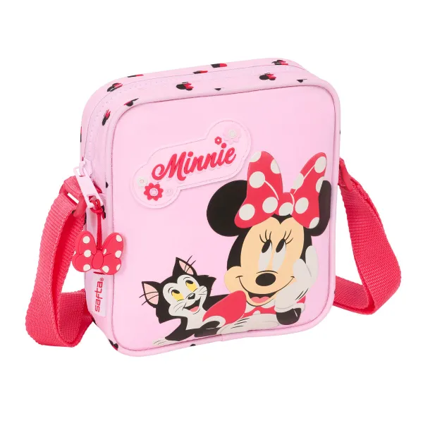 Plecu Soma Minnie Mouse Naive Rozā 16 x 18 x 4 cm