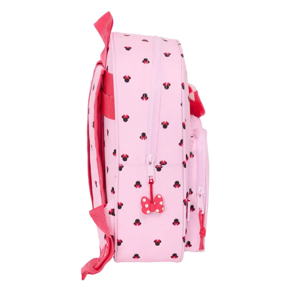 Koululaukku Minnie Mouse Naive Pinkki 28 x 34 x 10 cm