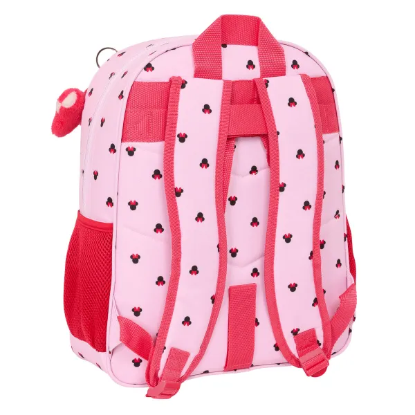 Школьный рюкзак Minnie Mouse Naive Розовый 32 x 38 x 12 cm