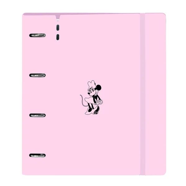 Gredzenveida stiprinājums Minnie Mouse Naive Rozā 27 X 32 X 4 cm