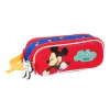 Двойной пенал Mickey Mouse Clubhouse Good day Синий 21 x 8 x 6 cm