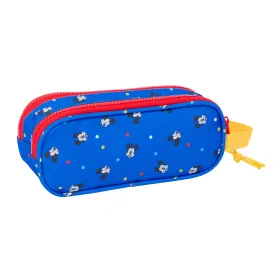 Двойной пенал Mickey Mouse Clubhouse Good day Синий 21 x 8 x 6 cm