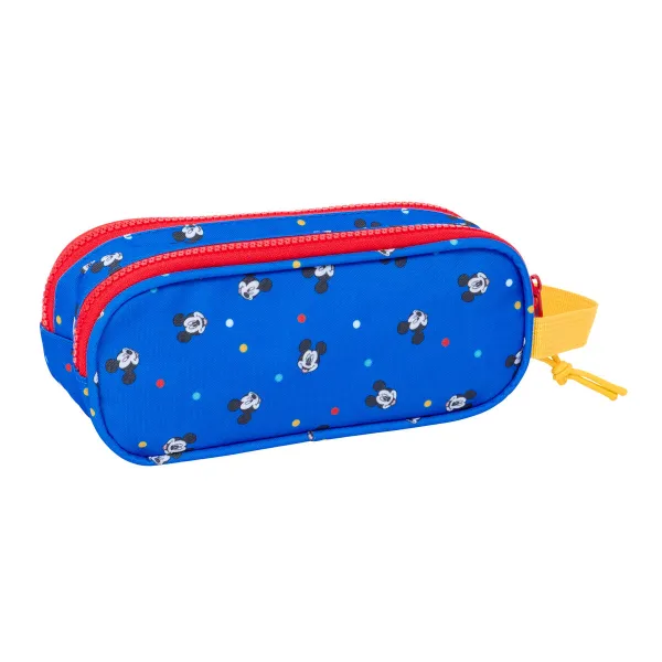 Double Carry-all Mickey Mouse Clubhouse Good day Blue 21 x 8 x 6 cm