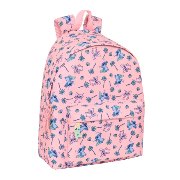 Skolas soma Lilo & Stitch Beach Rozā 33 x 42 x 15 cm