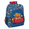Skolas soma Cars Racing Tumši Zils 33 x 42 x 14 cm