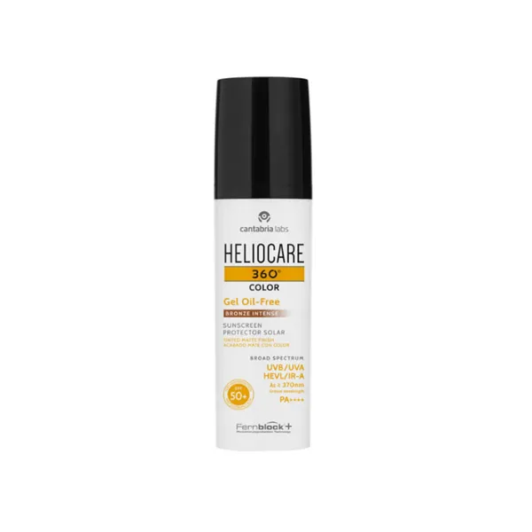 Heliocare 360 Gel Oil Free Bronze Intense Spf50 50ml