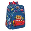 Skolas soma Cars Racing Tumši Zils 27 x 33 x 10 cm