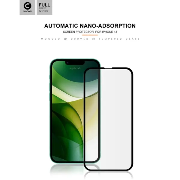 Mocolo 3D Glass Full Glue - Protective glass for iPhone 13 Pro Max
