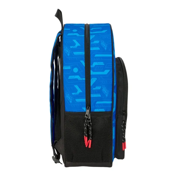 School Bag Hot Wheels Let's race Blue Black 33 x 42 x 14 cm