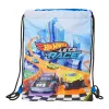 Kuprinė su virvutėmis Hot Wheels Let's race Mėlyna Juoda 26 x 34 x 1 cm