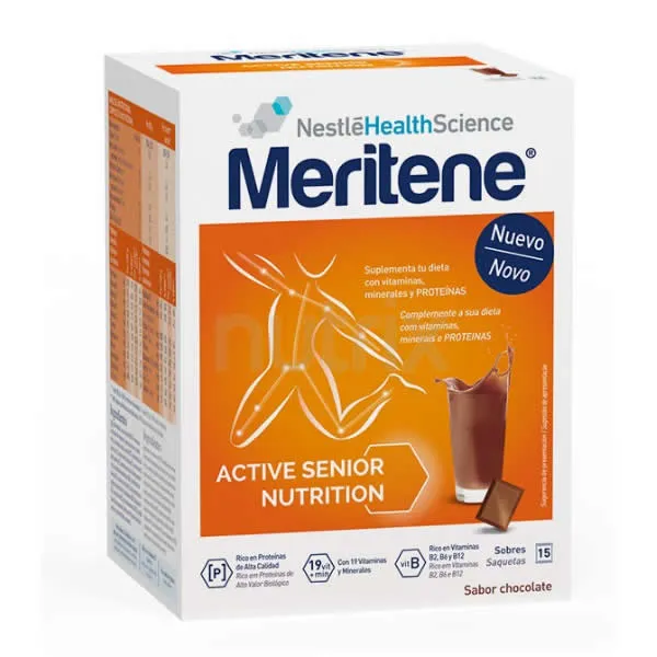 Meritene Batidos Sabor Chocolate 15 Sobres