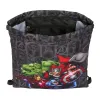 Сумка-рюкзак на веревках The Avengers Vendetta Чёрный 26 x 34 x 1 cm