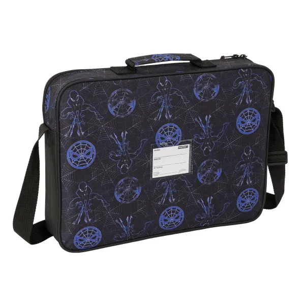 Mokyklinė kuprinė Spider-Man Attack Juoda 38 x 28 x 6 cm