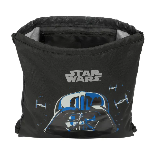 Kuprinė su virvutėmis Star Wars Rebellion Juoda 35 x 40 x 1 cm