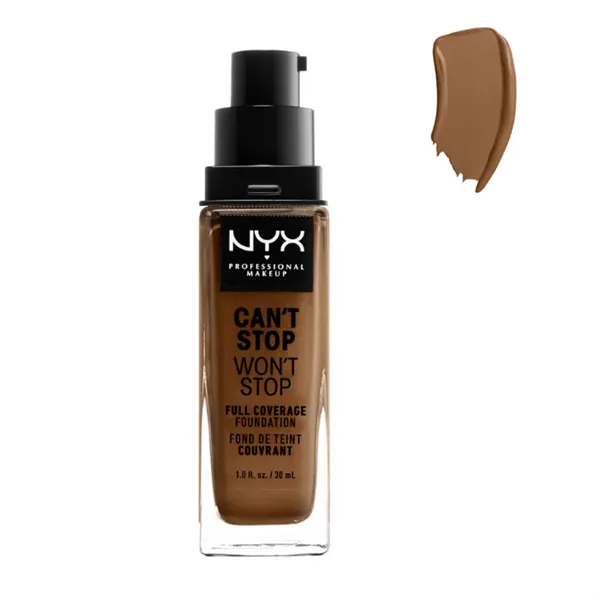 Nyx Can´t Stop Won´t Stop Full Coverage Foundation Sienna 30ml