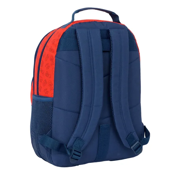 Skolas soma Super Mario Trick Sarkans Tumši zils 32 x 42 x 15 cm