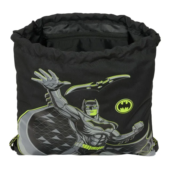 Сумка-рюкзак на веревках Batman Game over Чёрный 35 x 40 x 1 cm