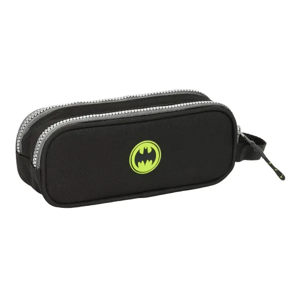 Kaksilokeroinen laukkku Batman Game over Musta 21 x 8 x 6 cm
