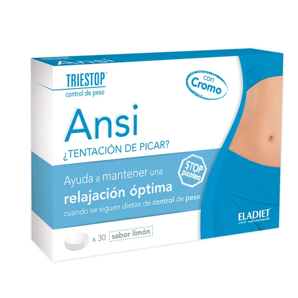 Eladiet Triestop Ansi Limon Con Cromo 30 Comp