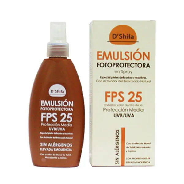 Shila Emulsion Fotoprotectora Spray Fps 25 200ml