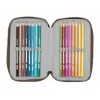 Penālis ar vietu trim zīmuļiem Jurassic World Smiltis 12,5 x 19,5 x 5,5 cm 37 Daudzums