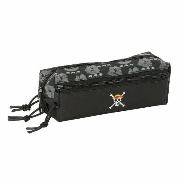 Ceļasoma One Piece Pirates Melns 22 x 8,5 x 6 cm