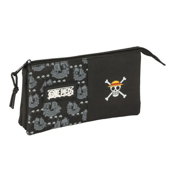 Ceļasoma One Piece Pirates Melns 22 x 12 x 3 cm
