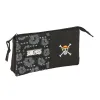 Holdall One Piece Pirates Black 22 x 12 x 3 cm