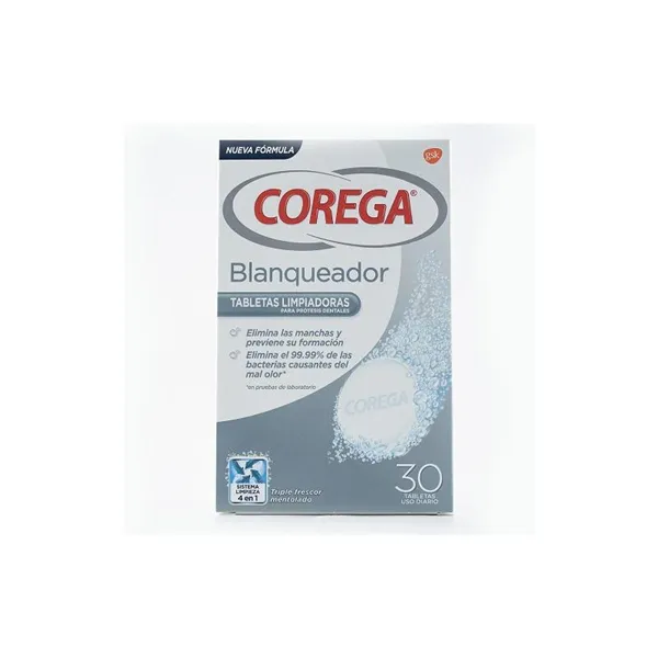 Gsk Corega™ Blanqueador 30 Tabletas Efervescent