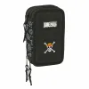 Penālis ar vietu trim zīmuļiem One Piece Pirates Melns 12,5 x 19,5 x 5,5 cm 37 Daudzums