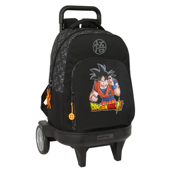 Reppu pyörillä Safta Combat Musta 33 x 45 x 22 cm