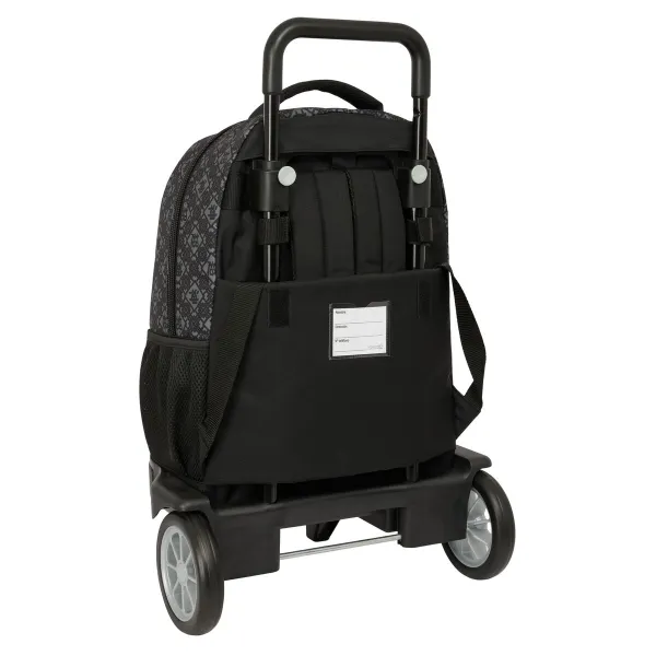 Школьный рюкзак с колесиками Safta Combat Чёрный 33 x 45 x 22 cm