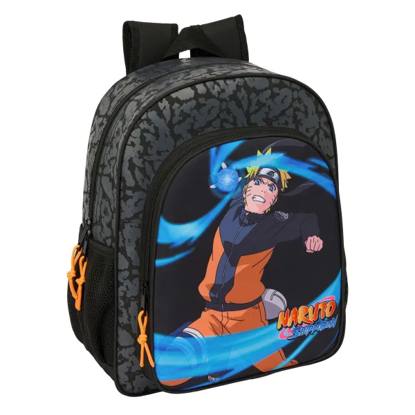 Skolas soma Naruto Melns 32 x 38 x 12 cm