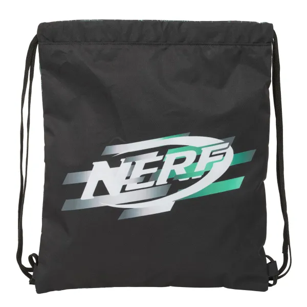Сумка-рюкзак на веревках Nerf Game Чёрный 35 x 40 x 1 cm