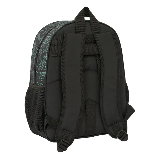 Skolas soma Nerf Game Melns 32 x 38 x 12 cm