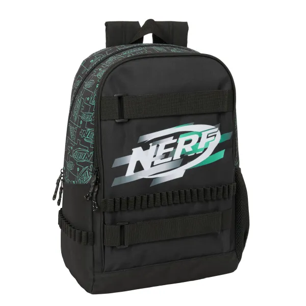 Школьный рюкзак Nerf Game Чёрный 31 x 44 x 17 cm