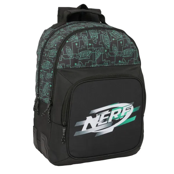 Koululaukku Nerf Game Musta 32 x 42 x 15 cm